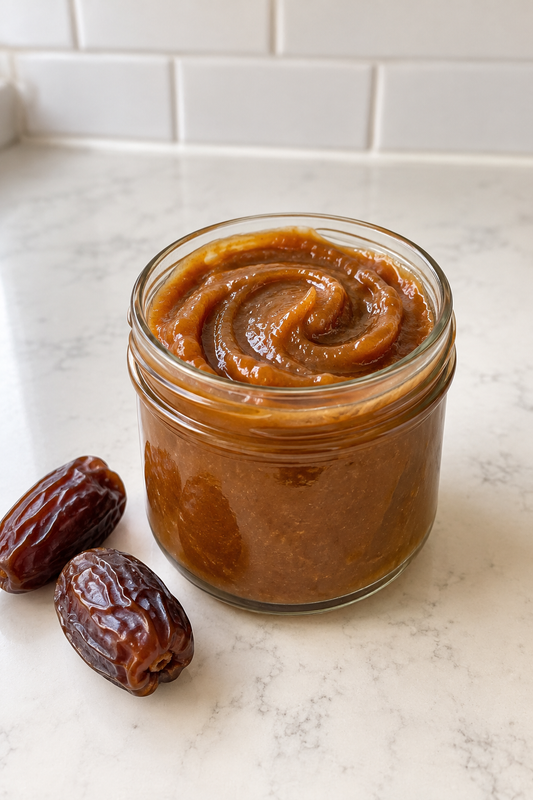 Quick Medjool Date Caramel Dip